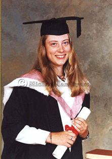 Annaliese's Graduation photograph at Liverpool University